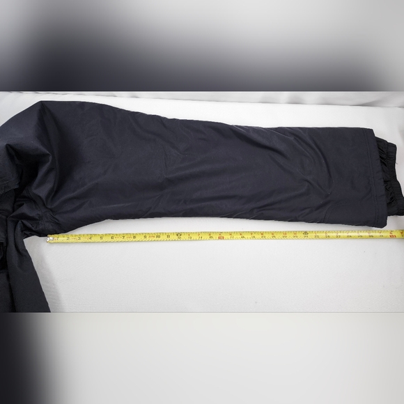 Obermeyer Ski Snowboard Snow Winter Pants Ladies Sz 14 Black Nylon #65101 - Picture 11 of 14